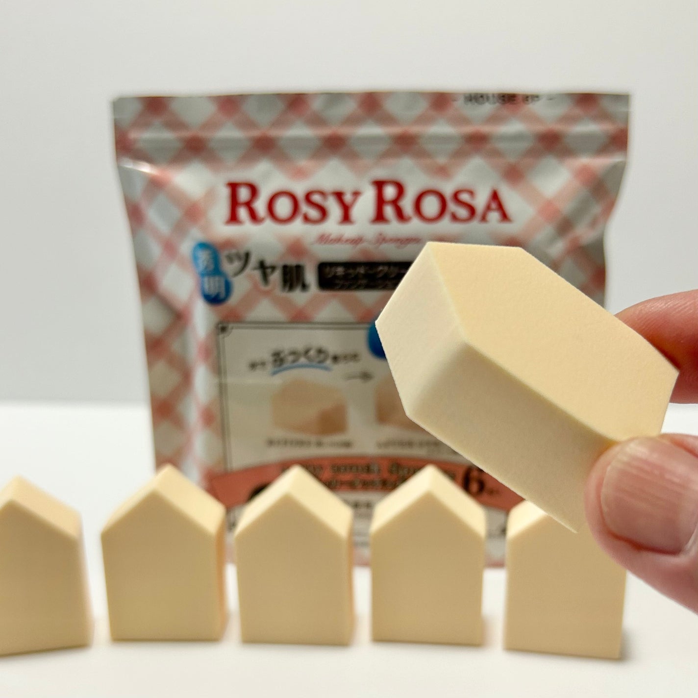 ジェリータッチスポンジ ハウス型/ロージーローザ/パフ・スポンジを使ったクチコミ(2枚目)