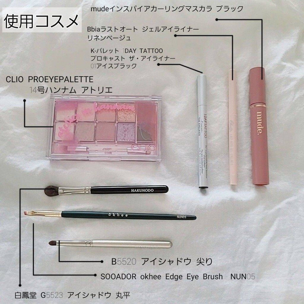 1DAY TATTOO プロキャスト ザ・アイライナー/K-パレット/リキッドアイライナーを使ったクチコミ（2枚目）