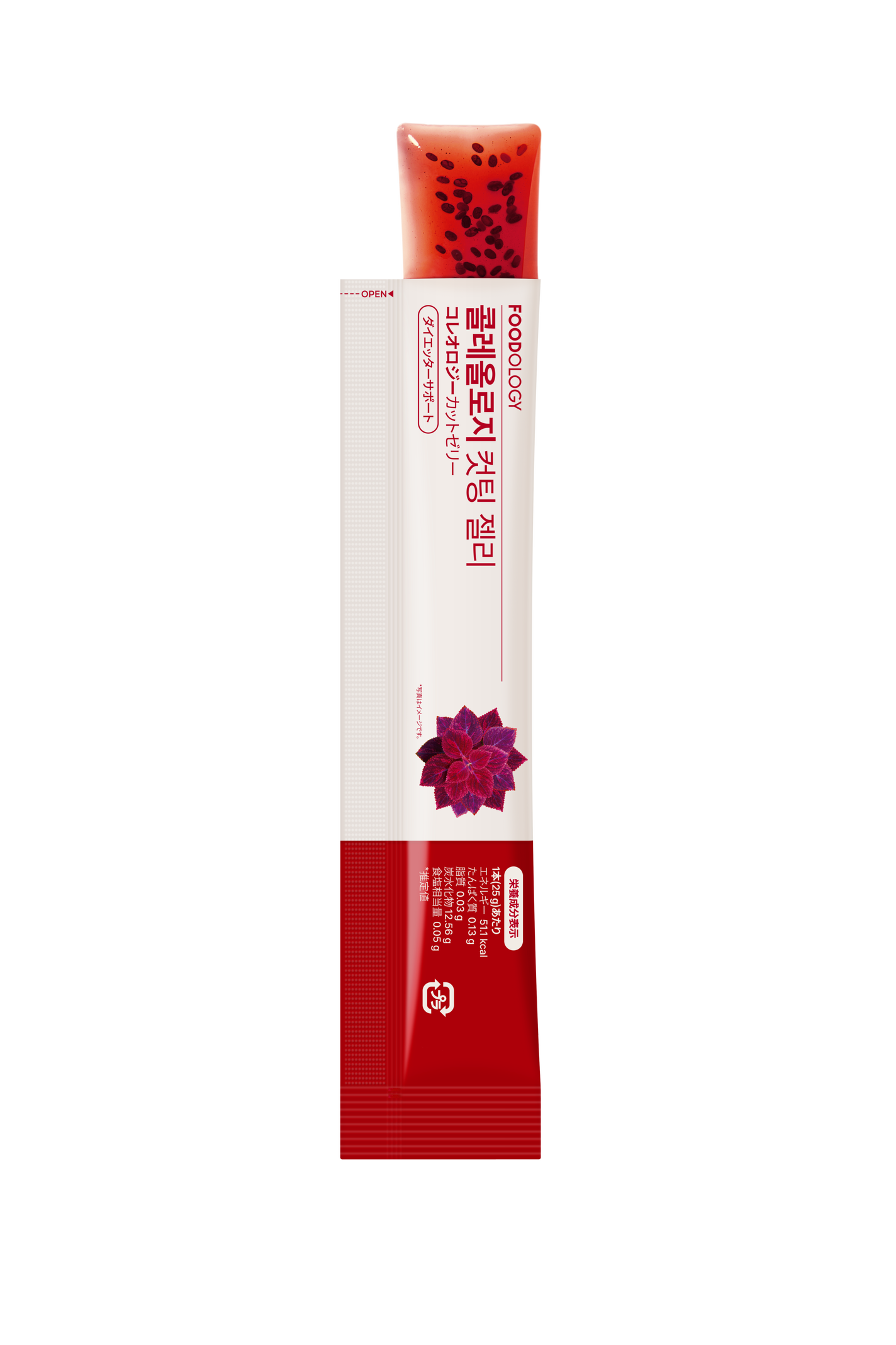 コレオロジーカットゼリー FOODOLOGY