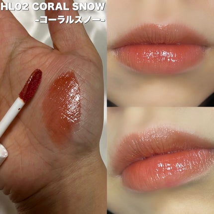 アンドバイロムアンド グラッシーボムティント/&nd by rom&nd/リップティントを使ったクチコミ(5枚目)