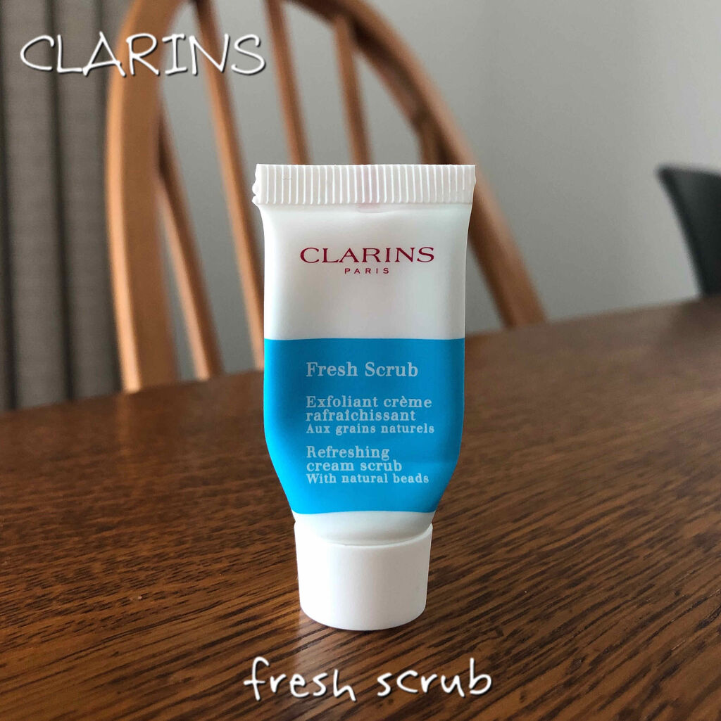 イドラ クリーム スクラブ/CLARINS/スクラブ・ゴマージュを使ったクチコミ（1枚目）