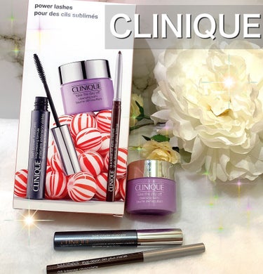 CLINIQUE ラッシュ パワー マスカラ ロングウェアリング フォーミュラのクチコミ「CLINIQUEのホリデイコレクション❤️



--------コスメ💄--------

.....」（1枚目）