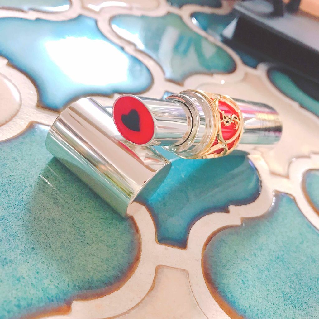 ヴォリュプテ プランプインカラー/YVES SAINT LAURENT BEAUTE/口紅を使ったクチコミ(2枚目)