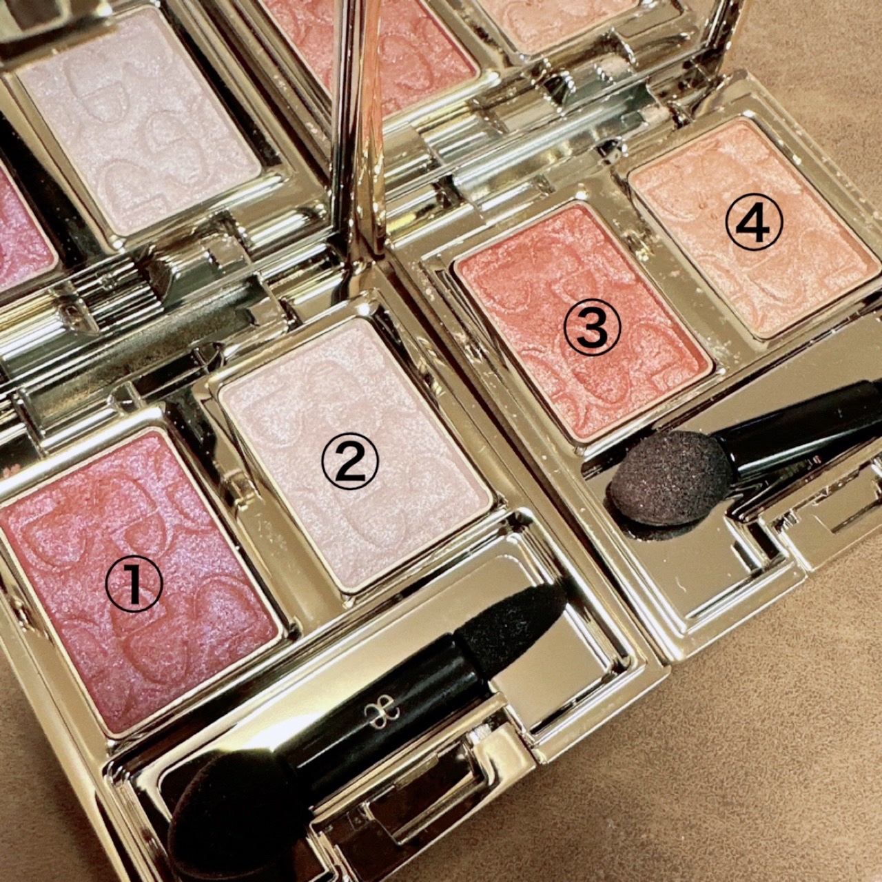 エレガンス アルモニーアイズ/Elégance/アイシャドウパレットを使ったクチコミ（2枚目）