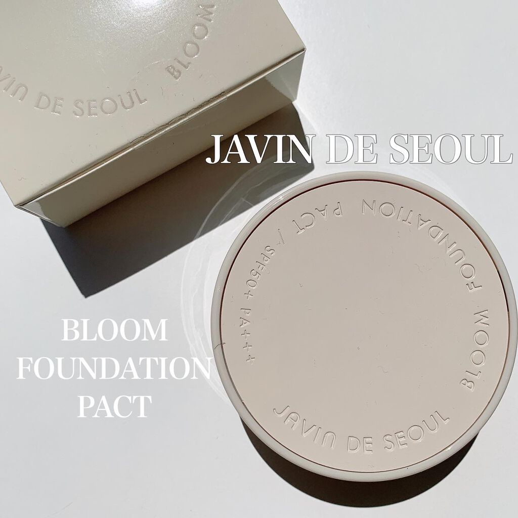 BLOOM FOUNDATION PACT/Javin De Seoul/クッションファンデーションを使ったクチコミ(1枚目)