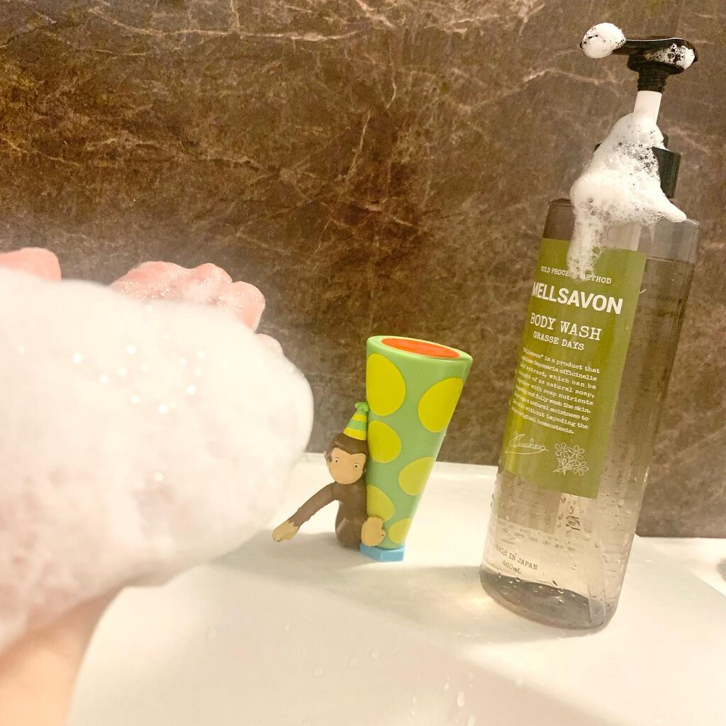 ボディウォッシュ グラースデイズ/Mellsavon/ボディソープを使ったクチコミ（2枚目）