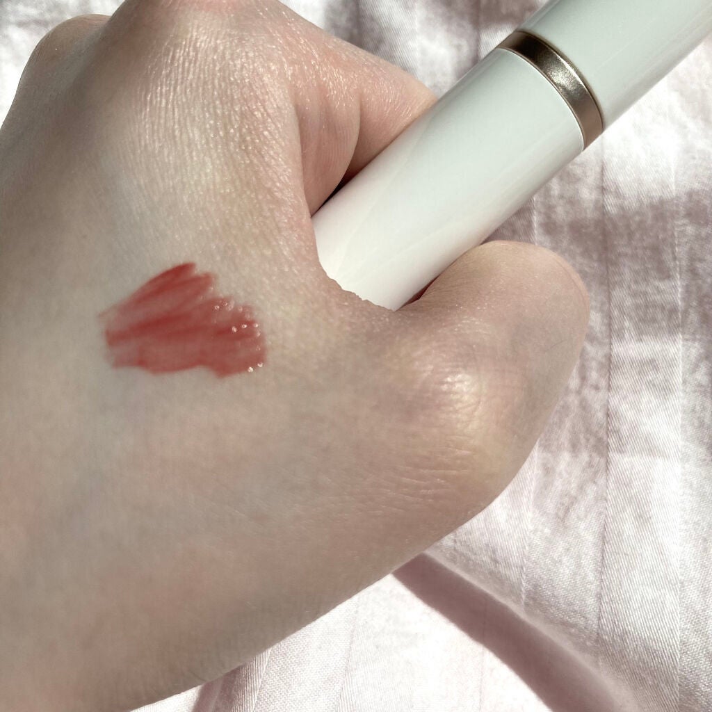 ムードインハンサーウォーターリキッドグロウ/hince/口紅を使ったクチコミ(4枚目)