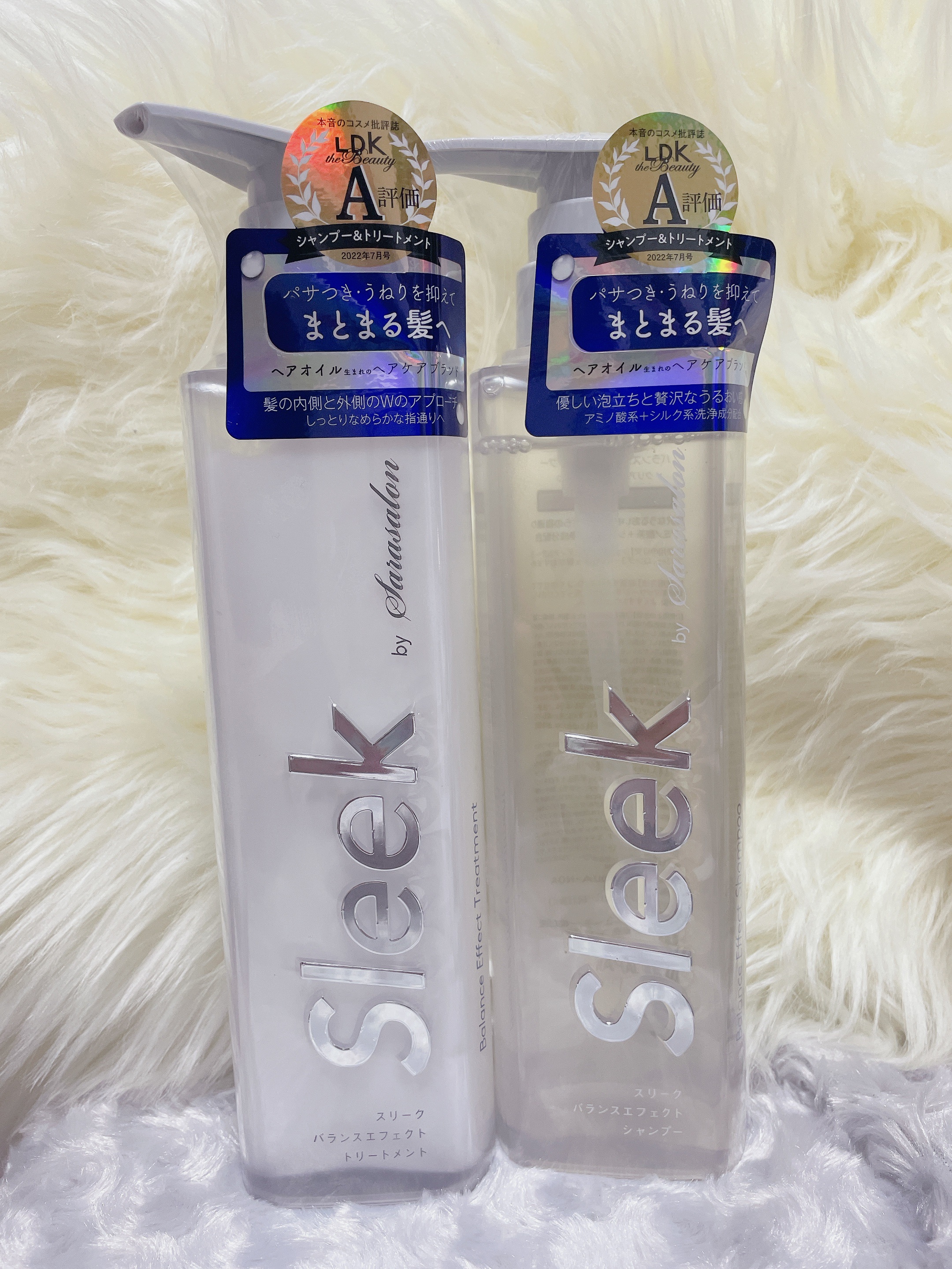 バランスエフェクトシャンプー／トリートメント/スリーク by サラサロン/市販シャンプーを使ったクチコミ（1枚目）