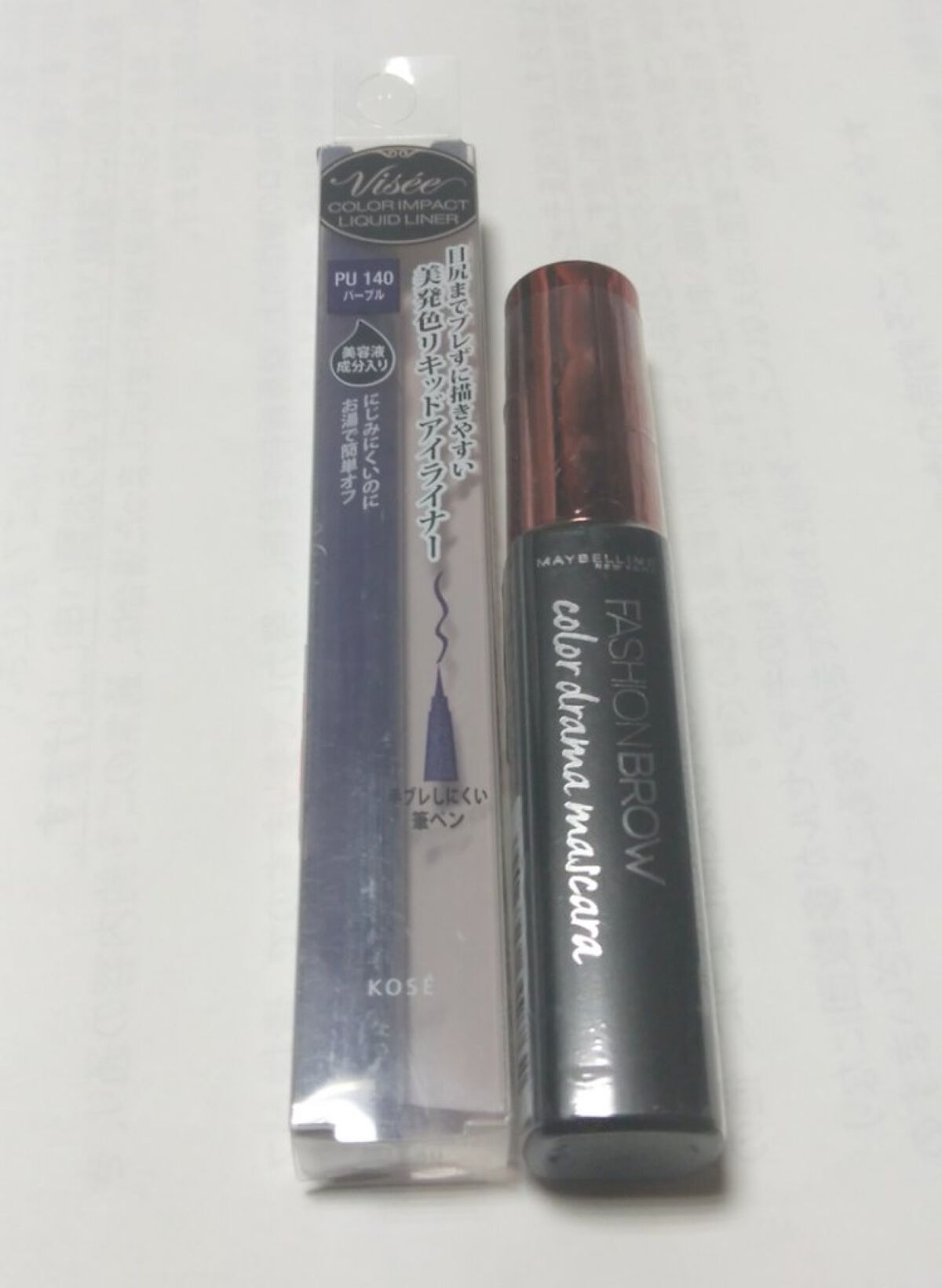 ファッションブロウ カラードラマ マスカラ/MAYBELLINE NEW YORK/眉マスカラを使ったクチコミ（1枚目）