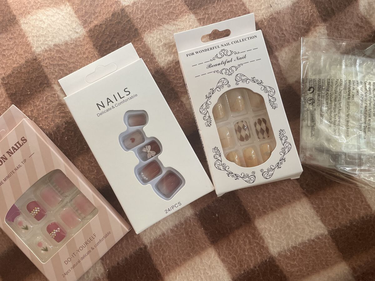 ネイルチップ/SHEIN/ネイルチップ・パーツを使ったクチコミ（1枚目）