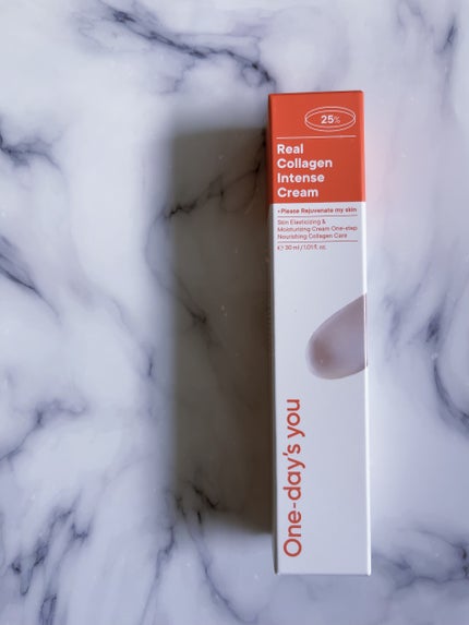 リアルコラーゲンインテンスクリーム /One-day's you/フェイスクリームを使ったクチコミ(1枚目)
