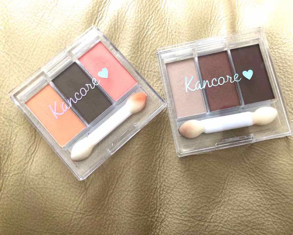 カンコレアイシャドウ/DAISO/アイシャドウパレットを使ったクチコミ(1枚目)