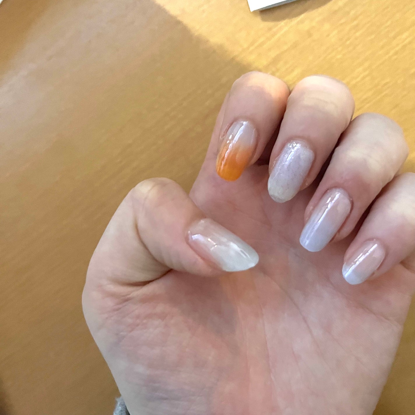 セルフカスタム ネイルシール/KEEPU/ネイルシールを使ったクチコミ(3枚目)