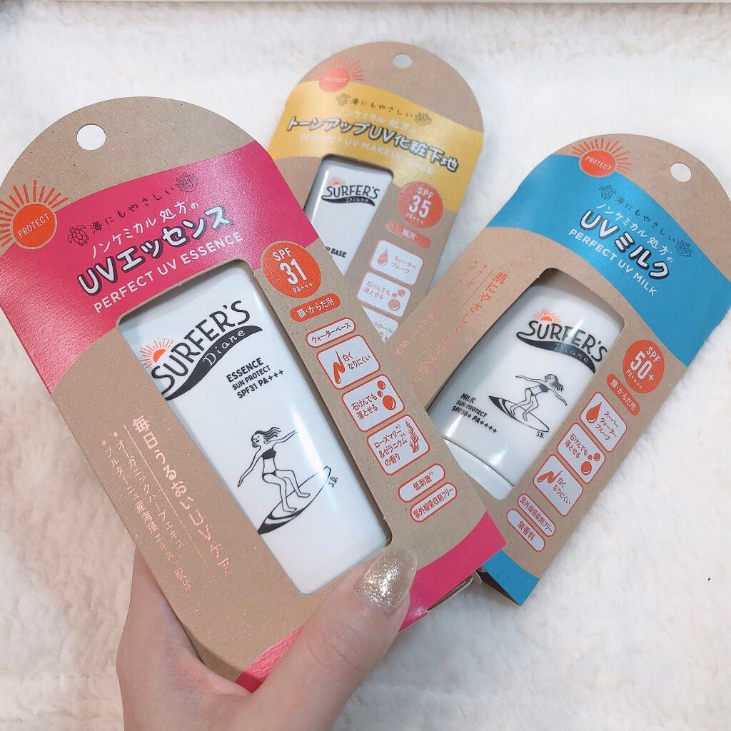 ノンケミ UVミルク/ダイアン/日焼け止め・UVケアを使ったクチコミ(5枚目)