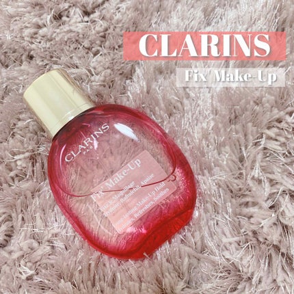 フィックス メイクアップ/CLARINS/ミスト状化粧水を使ったクチコミ(1枚目)