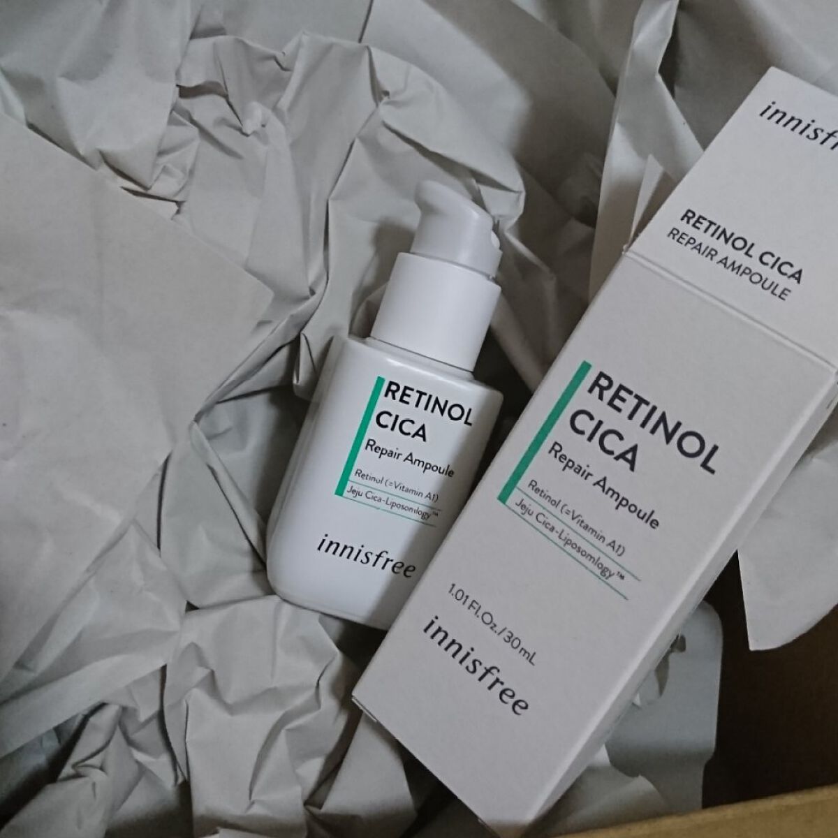 レチノール　シカ　リペア　セラム/innisfree/美容液を使ったクチコミ（1枚目）