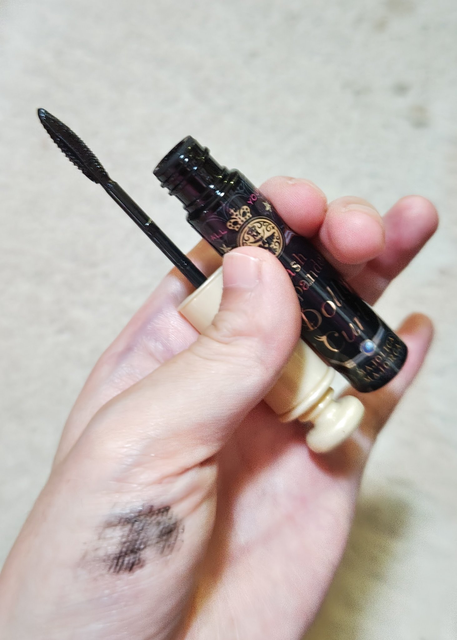 マジョリカ マジョルカ ラッシュエキスパンダー ドーリーカール BK921 レース傘/MAJOLICA MAJORCA/マスカラを使ったクチコミ（2枚目）