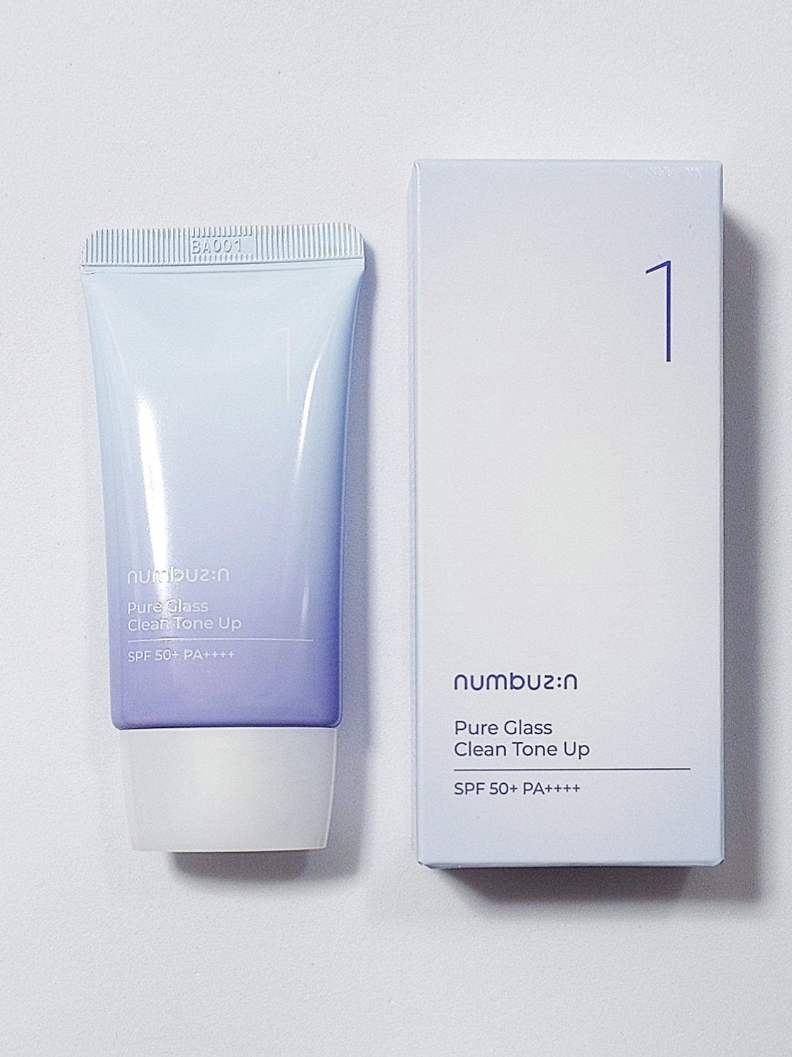 1番 ガラス玉トーンアップクリーム/numbuzin/日焼け止めクリームを使ったクチコミ(1枚目)