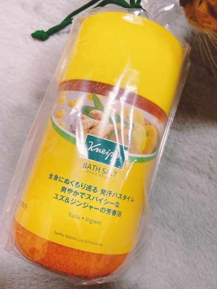 クナイプ バスソルト ユズ&ジンジャーの香り/クナイプ/無機塩系入浴剤を使ったクチコミ(1枚目)