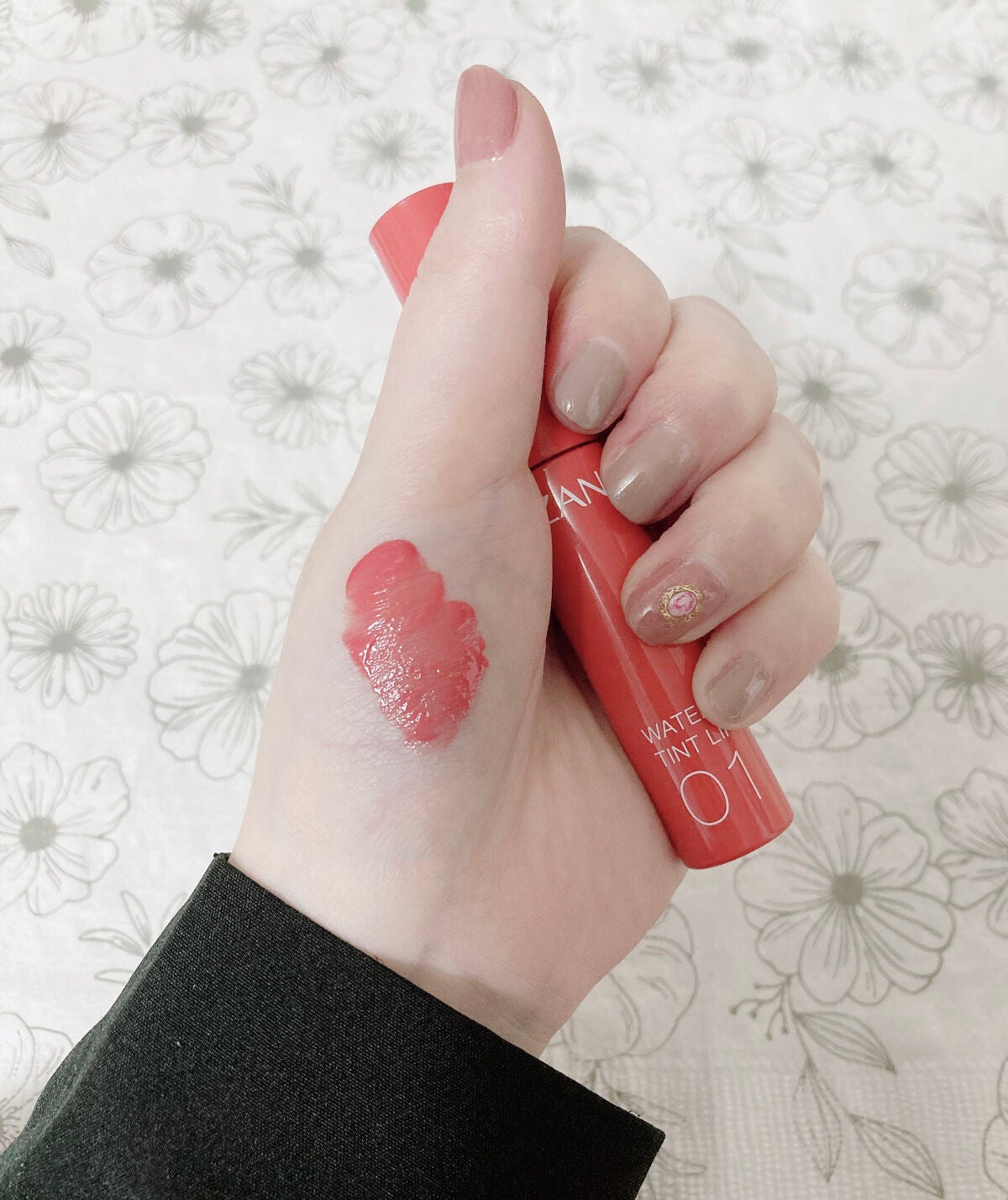 ウォータリーティントリップ/CEZANNE/リップティントを使ったクチコミ(3枚目)