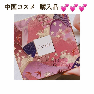 長相思シリーズ 9色アイシャドウパレット/CATKIN/パウダーアイシャドウを使ったクチコミ（1枚目）