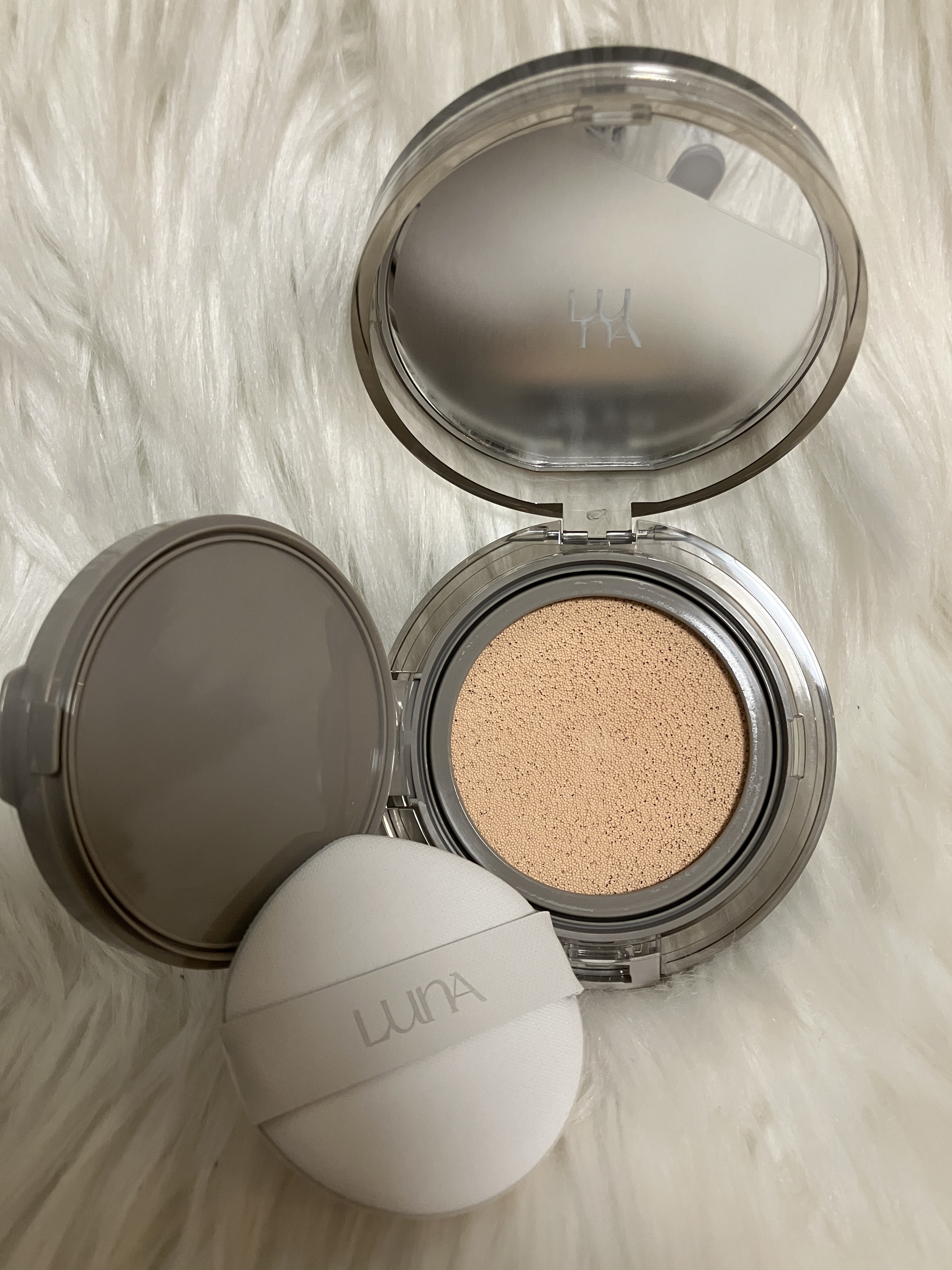 ブラーカバークッション 1.5 ペタル/LUNA/クッションファンデーションを使ったクチコミ（2枚目）