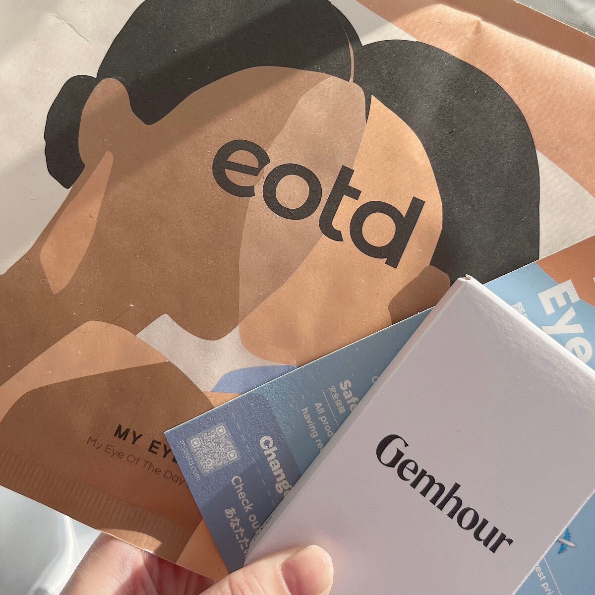 Gemhour/Hapa kristin/カラーコンタクトレンズを使ったクチコミ(4枚目)