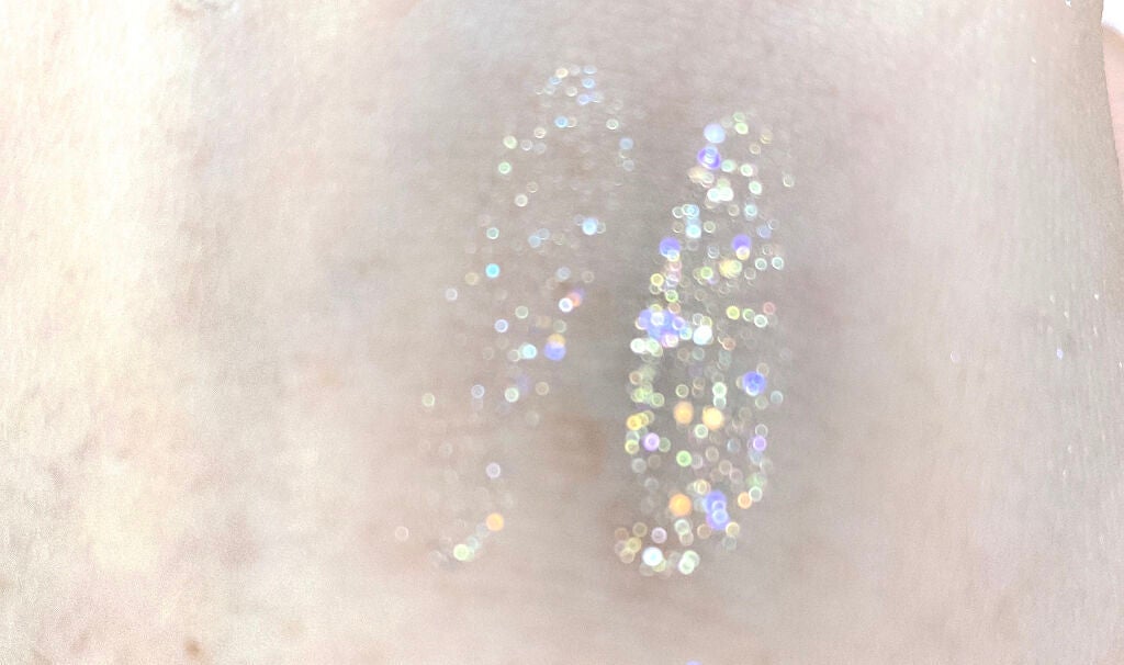 リキッド グリッター シャドウ/rom&nd/グリッターを使ったクチコミ(2枚目)