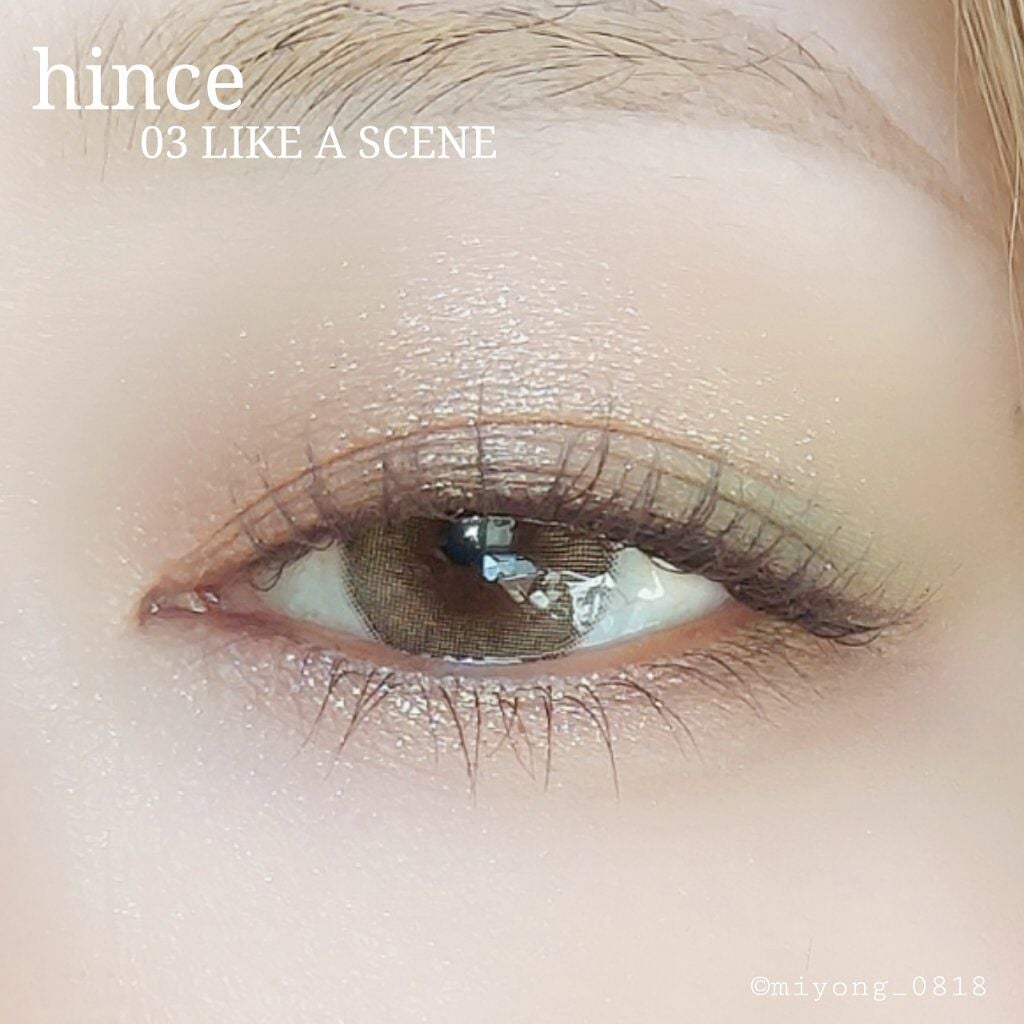 ニューデップスアイシャドウパレット/hince/アイシャドウパレットを使ったクチコミ(6枚目)