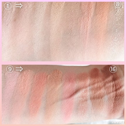 ソフトブラーリングアイパレット/wakemake/アイシャドウパレットを使ったクチコミ(4枚目)