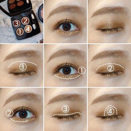 レ キャトル オンブル ツイード/CHANEL/アイシャドウパレットを使ったクチコミ(4枚目)