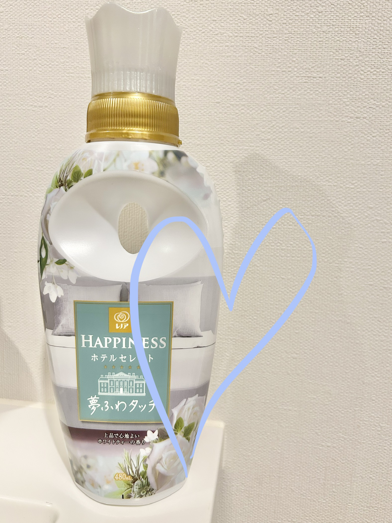 レノアハピネス ホテルセレクト 夢ふわタッチ/レノア/柔軟剤を使ったクチコミ（1枚目）