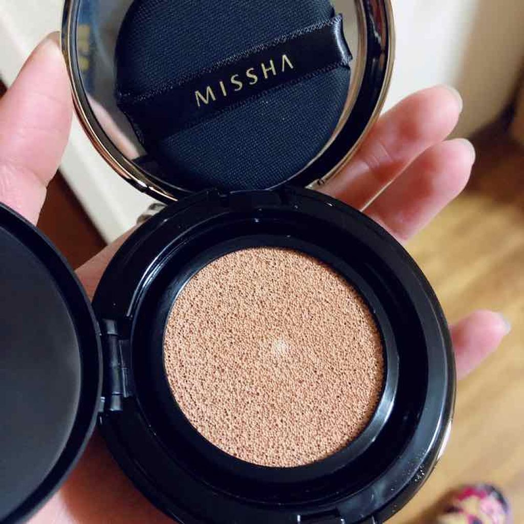 M クッション ファンデーション(プロカバー)/MISSHA/クッションファンデーションを使ったクチコミ(2枚目)