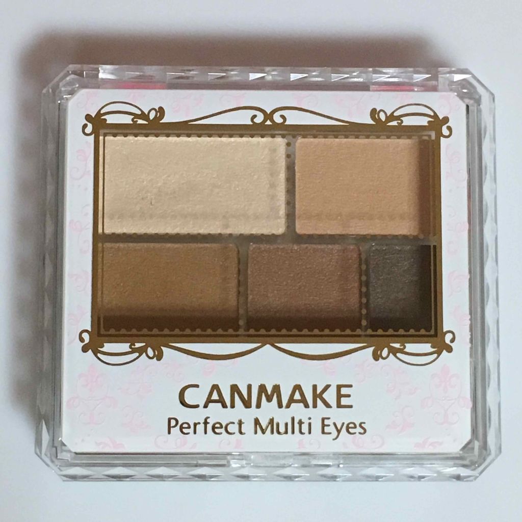 パーフェクトマルチアイズ/キャンメイク/アイシャドウパレットを使ったクチコミ(1枚目)