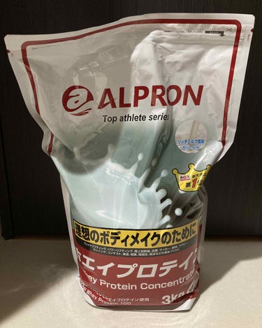 アルプロン ホエイプロテイン100/ALPRON/ドリンクを使ったクチコミ（1枚目）