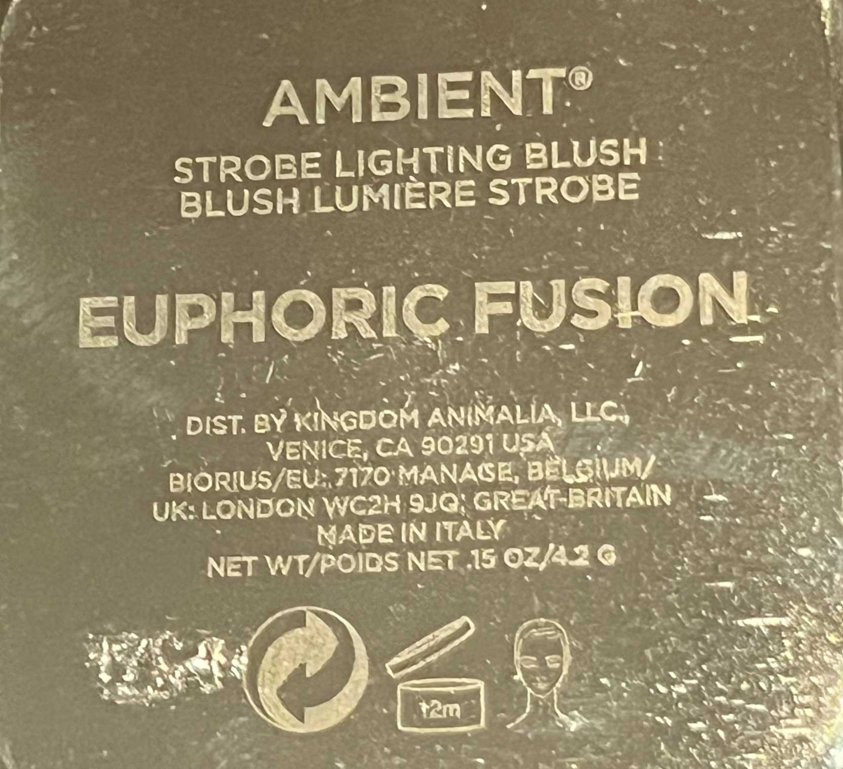 AMBIENT™ STROBE LIGHTING BLUSH/HOURGLASS/パウダーチークを使ったクチコミ（3枚目）