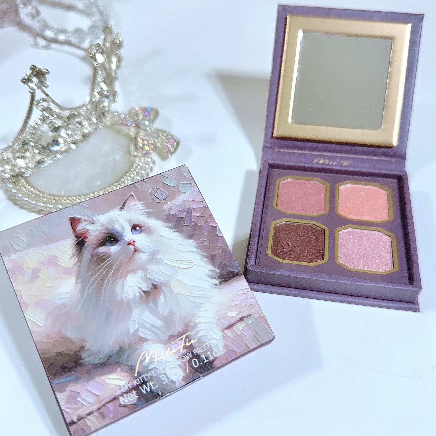 マイキティアイパレット/MilleFée/アイシャドウパレットを使ったクチコミ(7枚目)