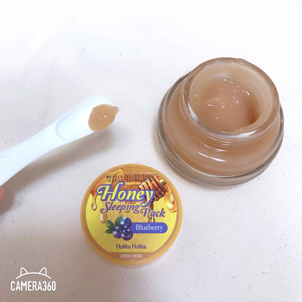 Hony Sleeping Pack/HOLIKA HOLIKA/洗い流すパック・マスクを使ったクチコミ（1枚目）