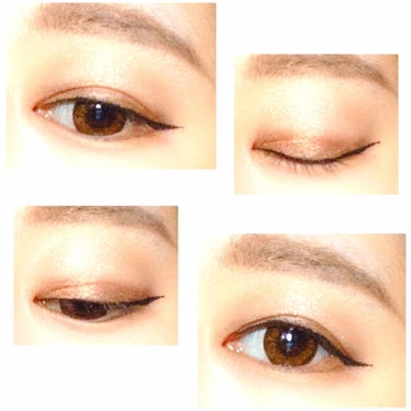 UR GLAM　BLOOMING EYE COLOR PALETTE/U R GLAM/パウダーアイシャドウを使ったクチコミ（4枚目）