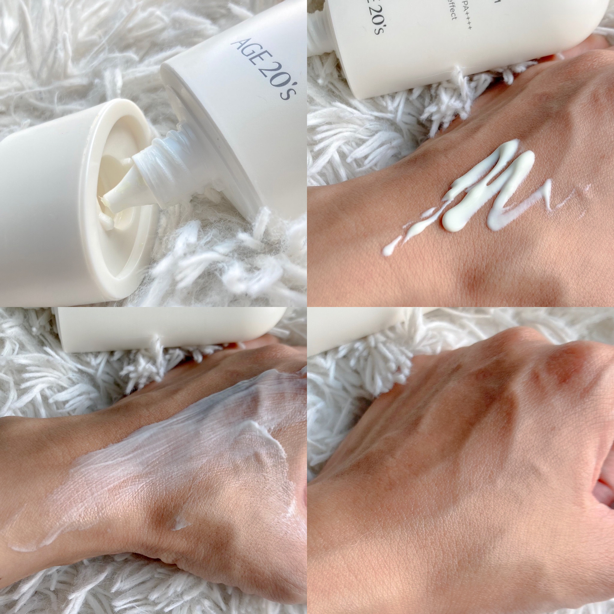 SKIN FIT SUN CREAM/AGE20’s/日焼け止めクリームを使ったクチコミ（2枚目）