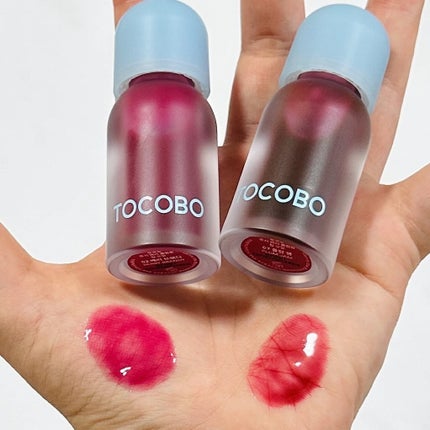 ジューシーベリープランピングリップオイル/TOCOBO/リップグロスを使ったクチコミ(7枚目)