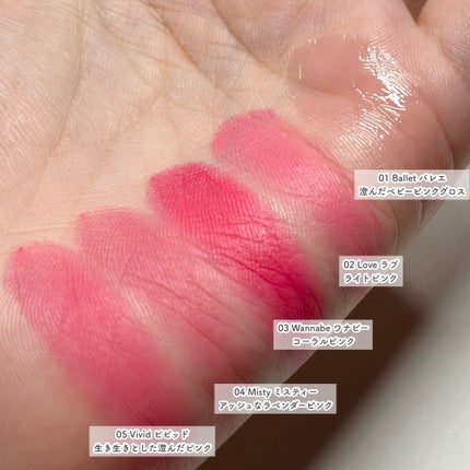 ムードペインティングリップアンドチークパレット/dasique/マルチパレットを使ったクチコミ(6枚目)