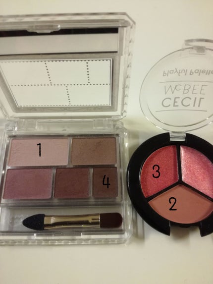 パーフェクトマルチアイズ/キャンメイク/アイシャドウパレットを使ったクチコミ(2枚目)