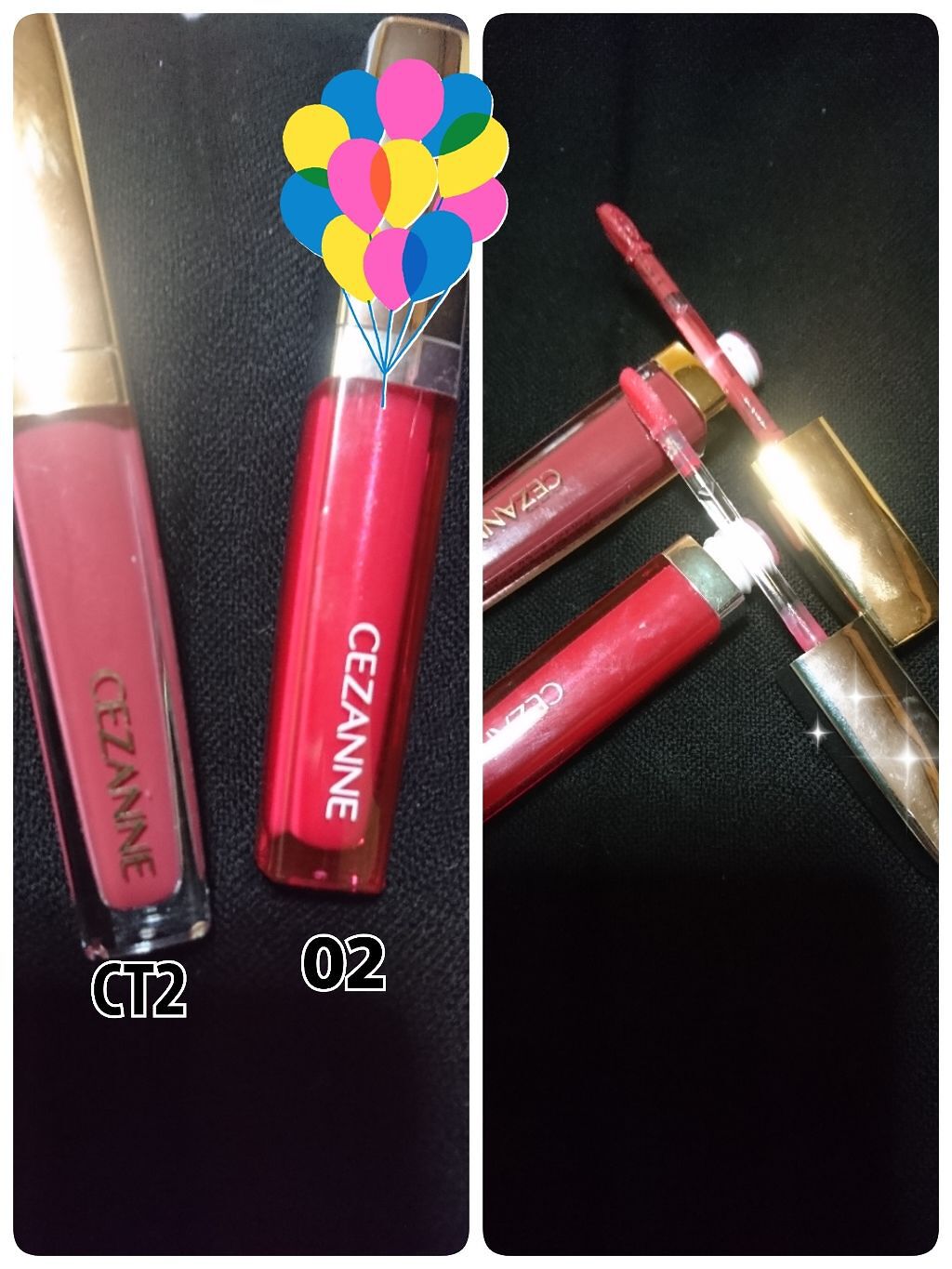 カラーティントリップ/CEZANNE/リップティントを使ったクチコミ（3枚目）
