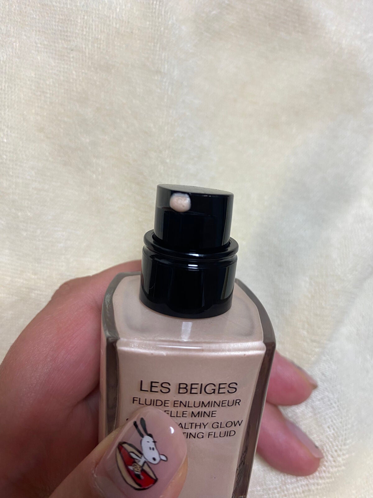 レ ベージュ フリュイド アンルミネール ベル ミン/CHANEL/リキッドハイライトを使ったクチコミ(4枚目)