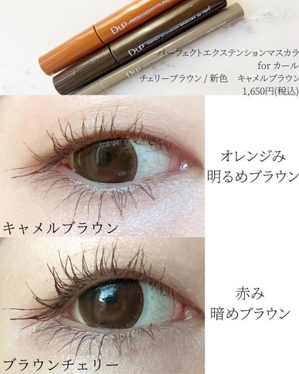 パーフェクトエクステンション マスカラ for カール/D-UP/マスカラを使ったクチコミ(2枚目)