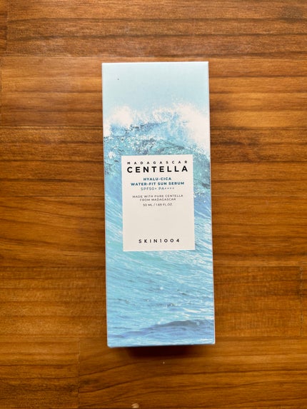 ヒアルーシカ ウォーターフィット サンセラム/SKIN1004/日焼け止めローションを使ったクチコミ(1枚目)