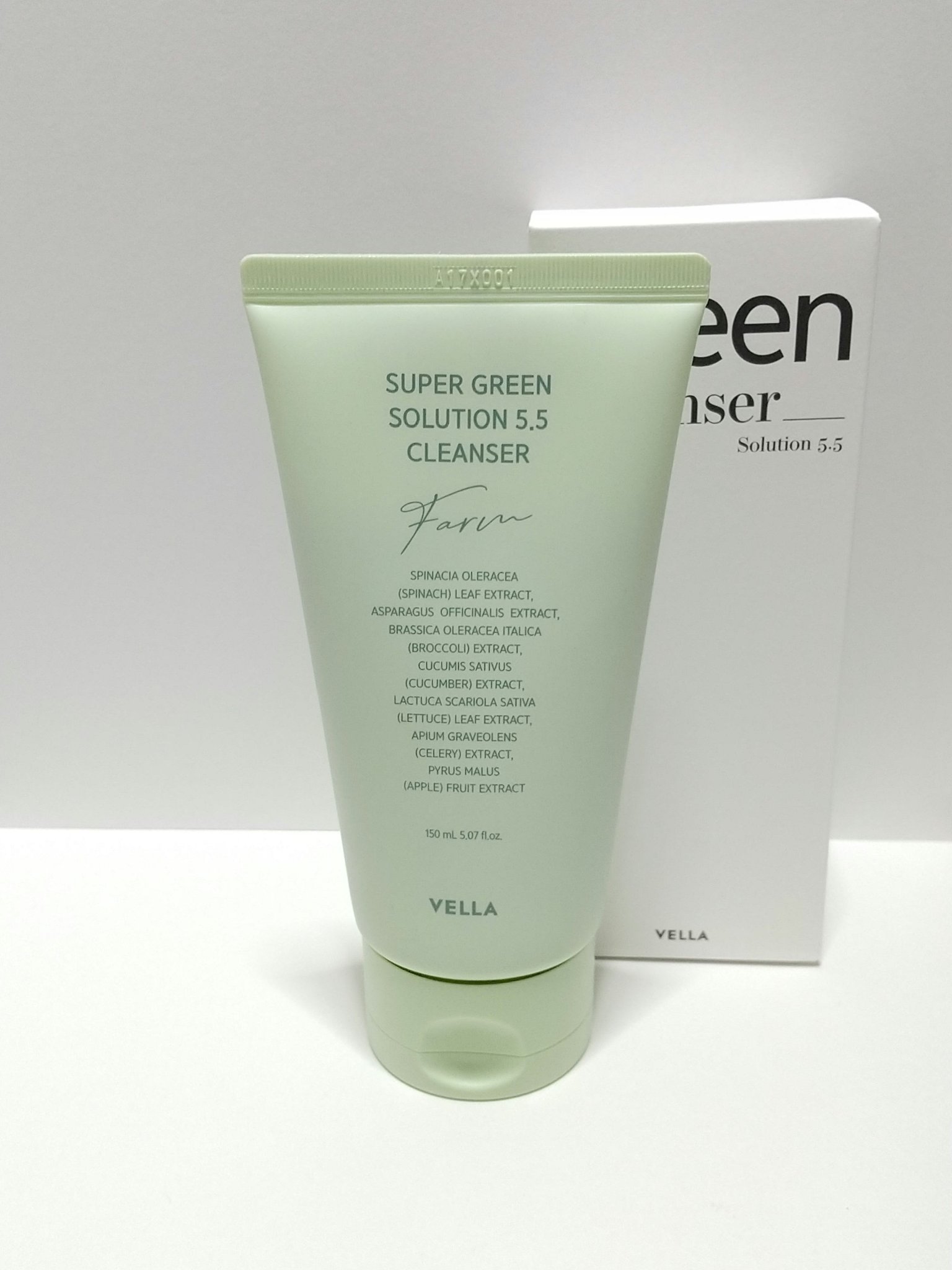 スーパーグリーンソリューション5.5クレンザー/VELLA/その他洗顔料を使ったクチコミ（1枚目）