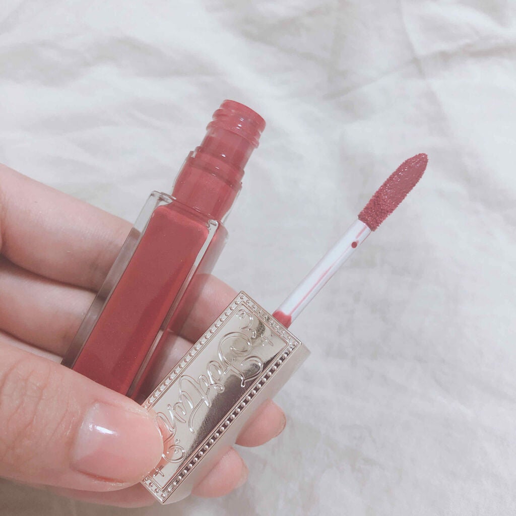 ウォータリーセラムルージュ/フォーチュン/口紅を使ったクチコミ(3枚目)