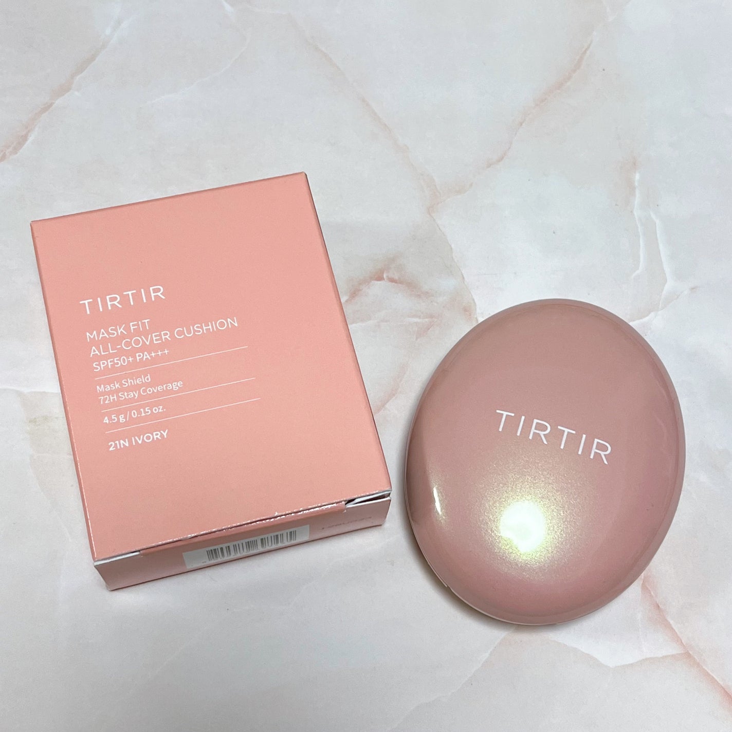 マスクフィットオールカバークッション/TIRTIR(ティルティル)/クッションファンデーションを使ったクチコミ(1枚目)